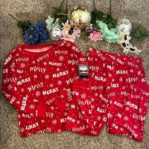 Merry Red Christmas Pajamas